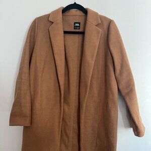 Zara Came Knee Length Coat